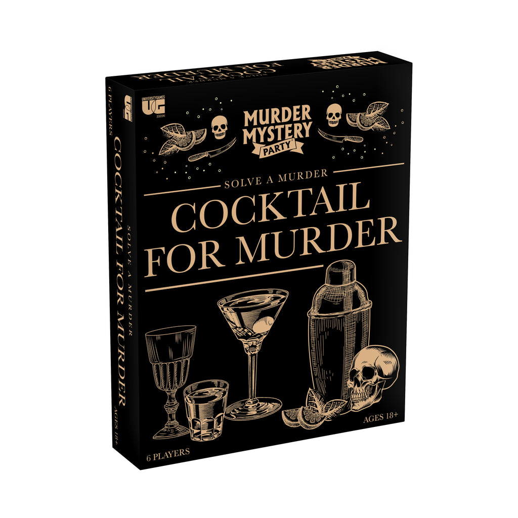 University Games Murder Mystery Party - Cocktail for Murder