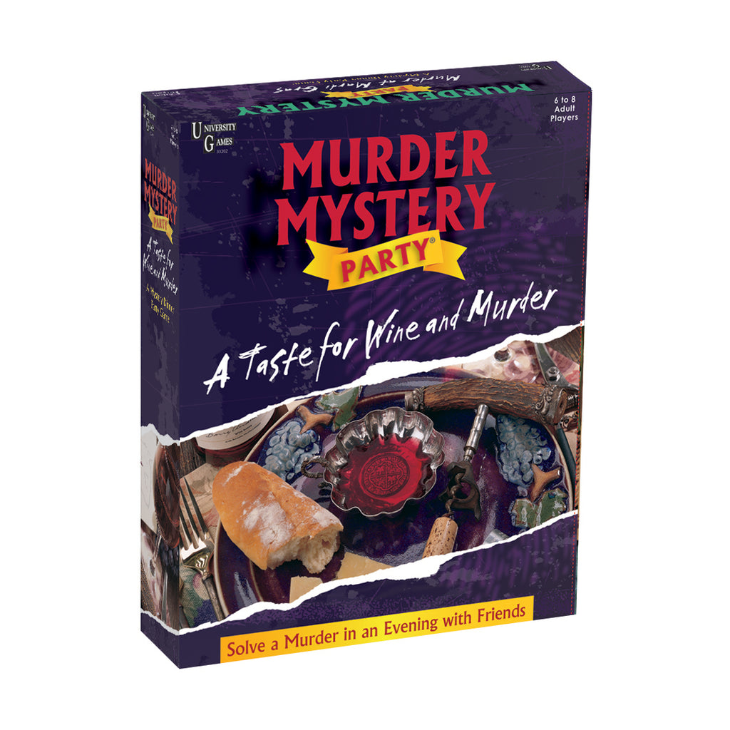 University Games Murder Mystery Party - A Taste for Wine and Murder