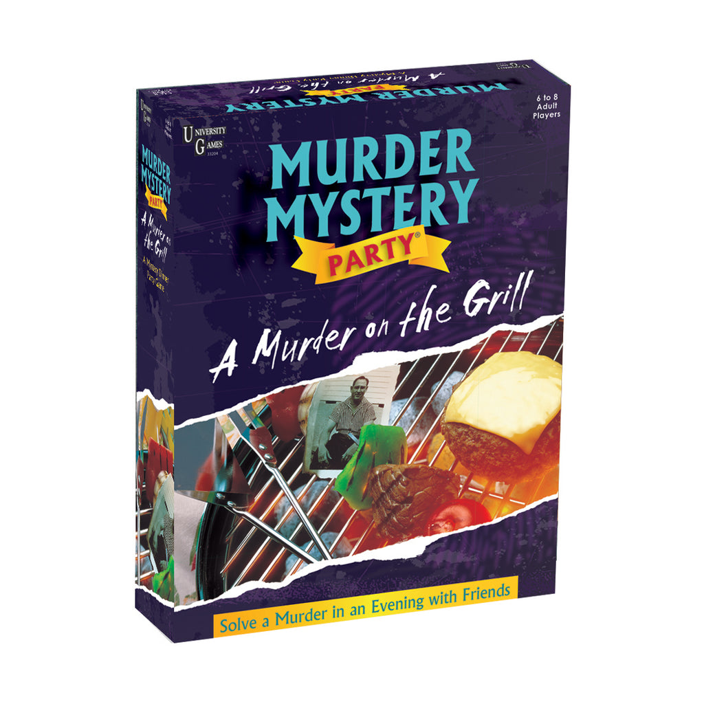 University Games Murder Mystery Party - A Murder on the Grill