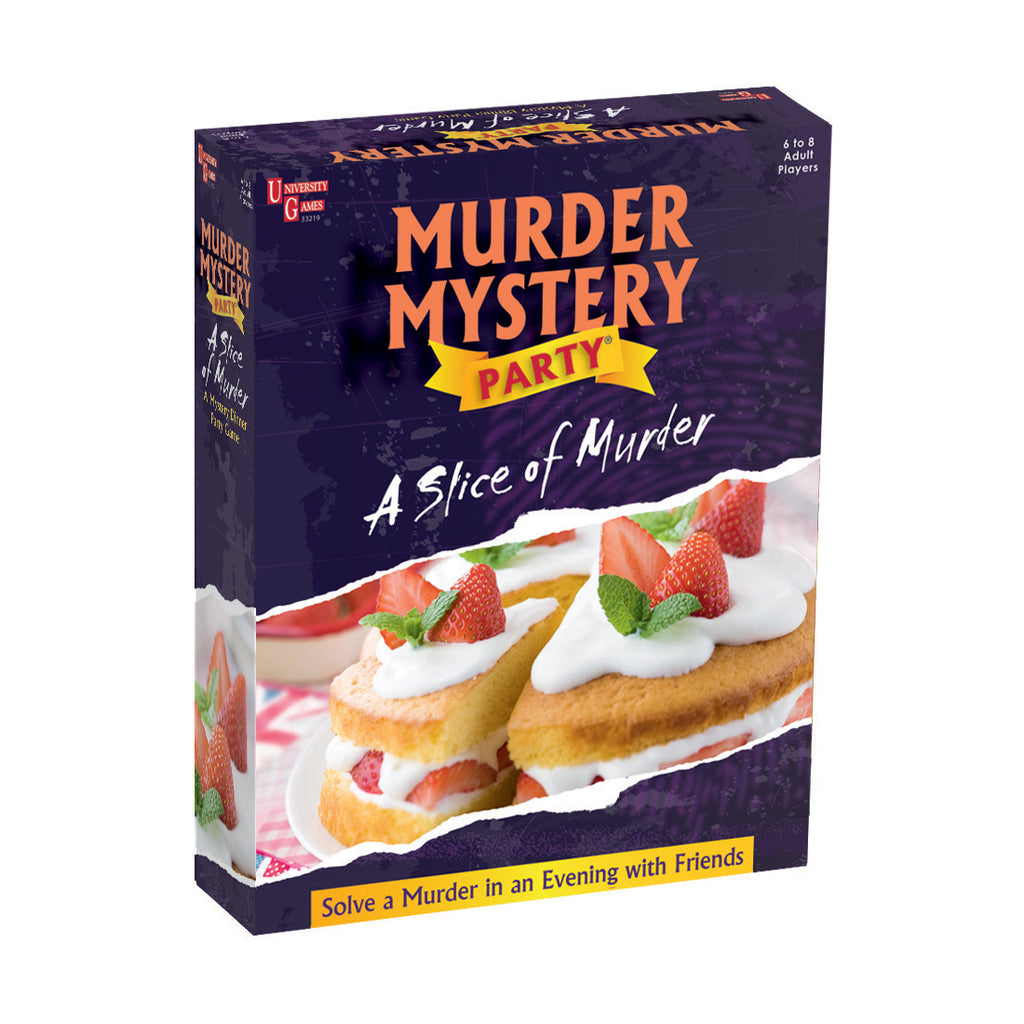 University Games Murder Mystery Party - A Slice of Murder