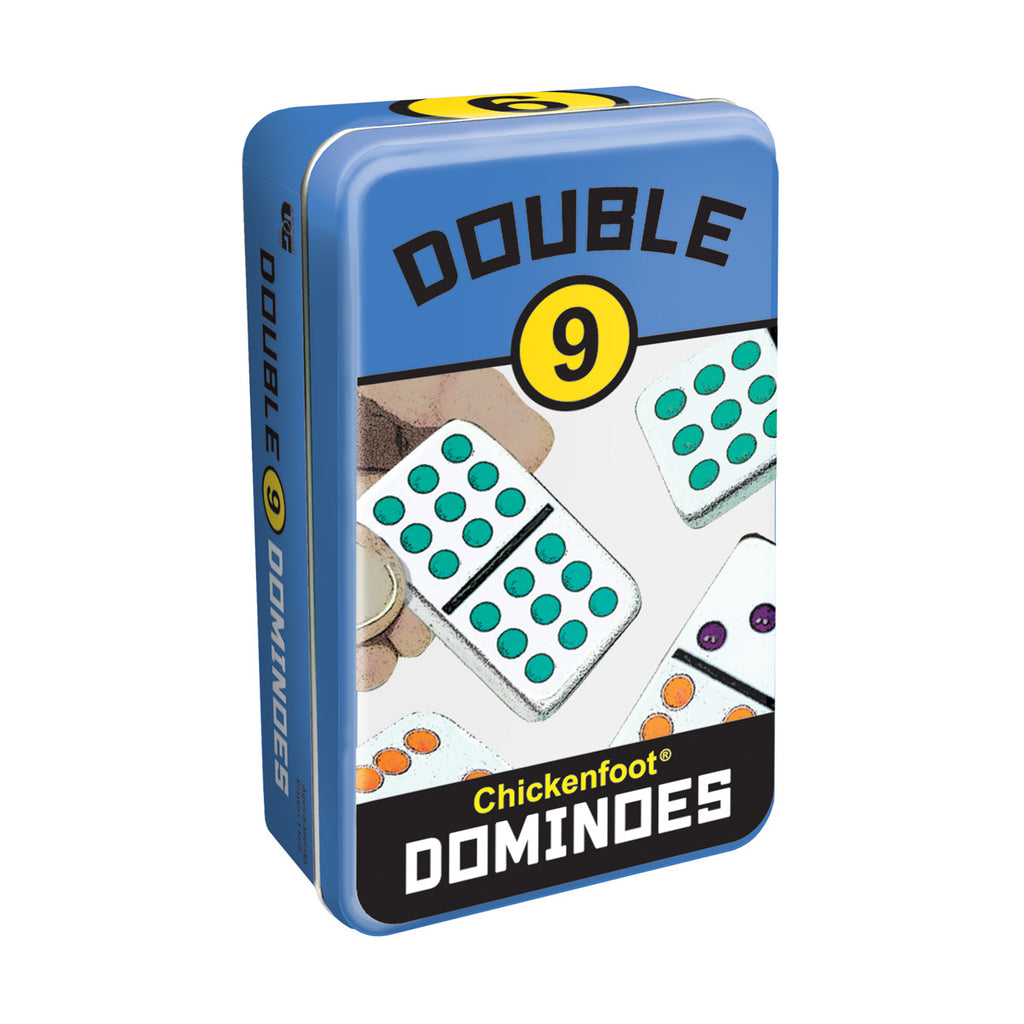 University Games Double 9 Chickenfoot Dominoes