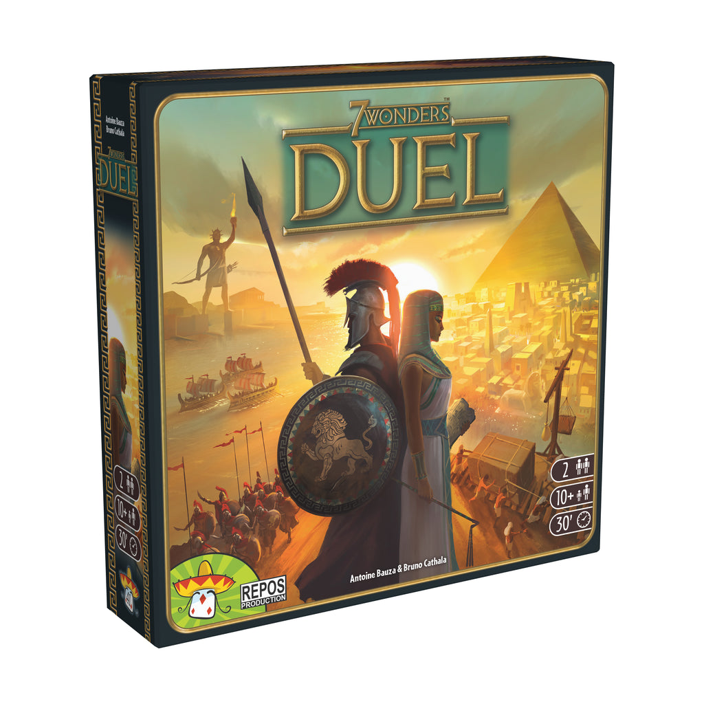 Repos Production 7 Wonders Duel Board Game