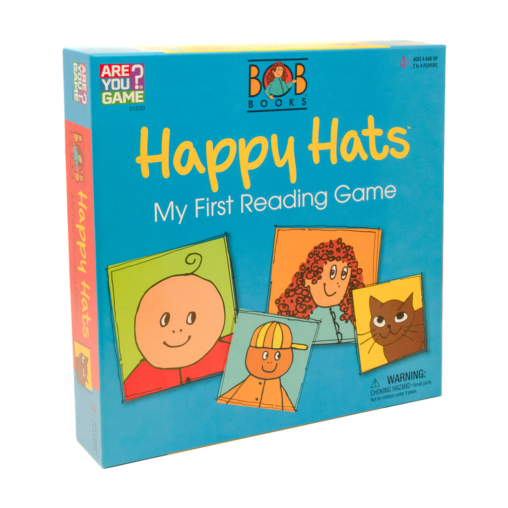 areyougamemart.com Bob Books Happy Hats My First Reading Game