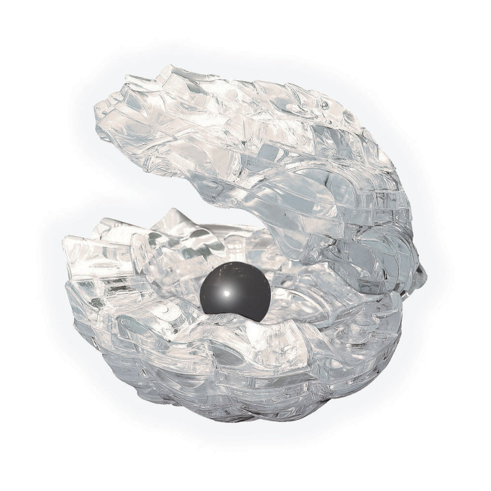 areyougamemart.com 3D Crystal Puzzle - Black Pearl in Clear Shell: 48 Pcs