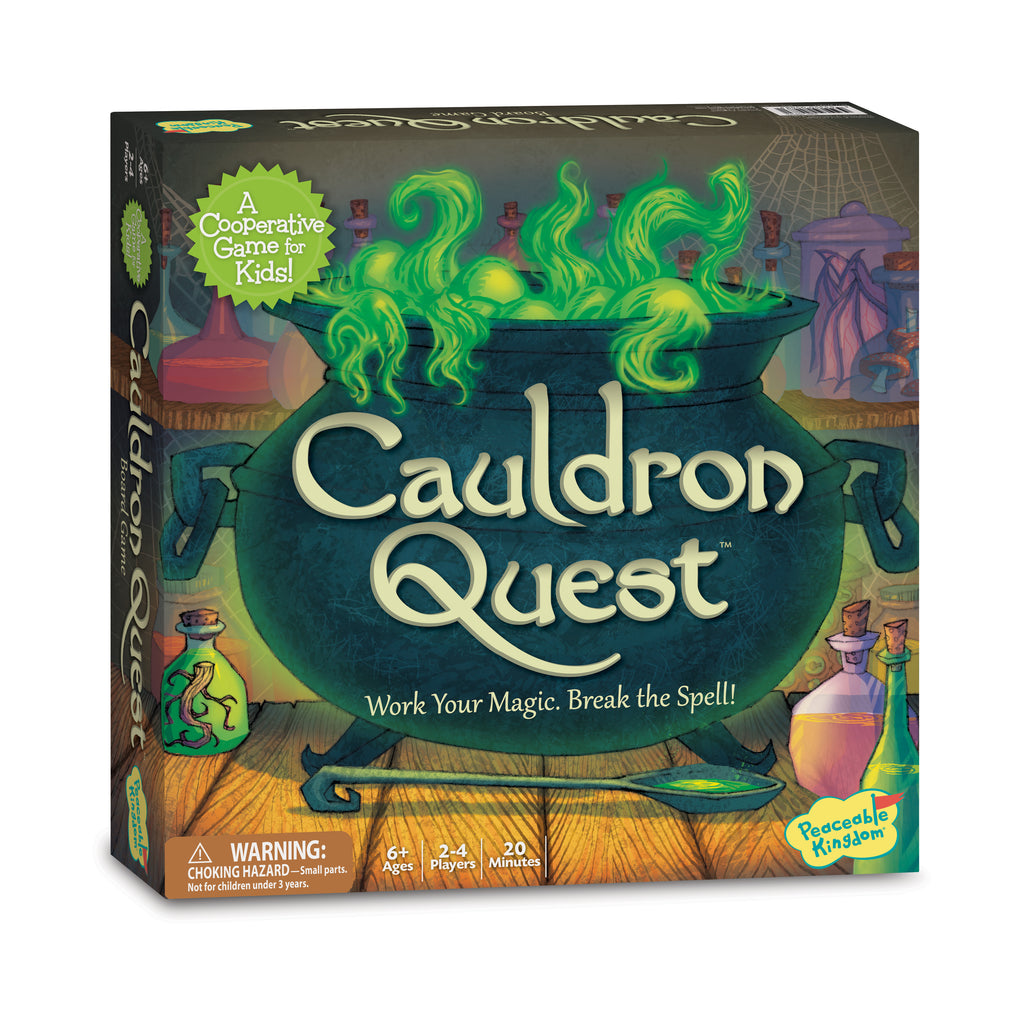 Peaceable Kingdom Cauldron Quest Board Game