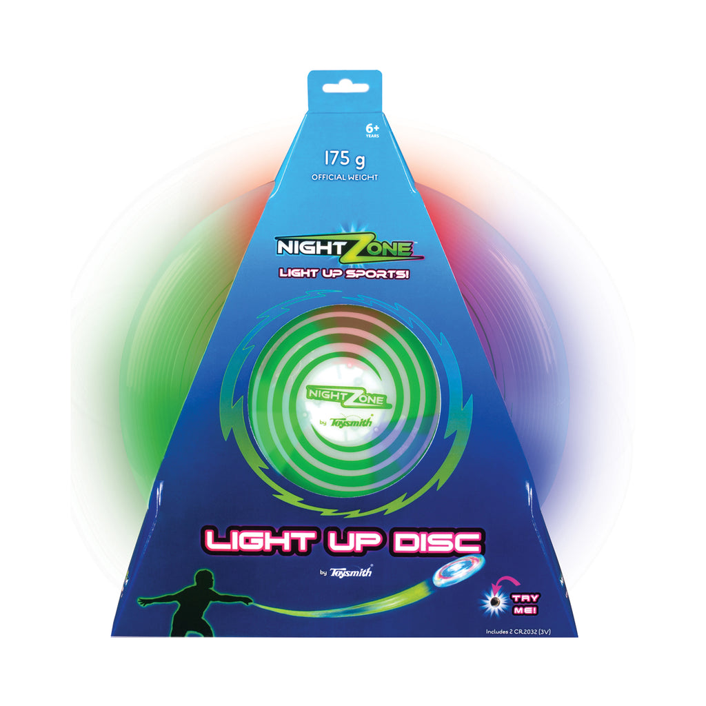 Toysmith NightZone Light Up Disc