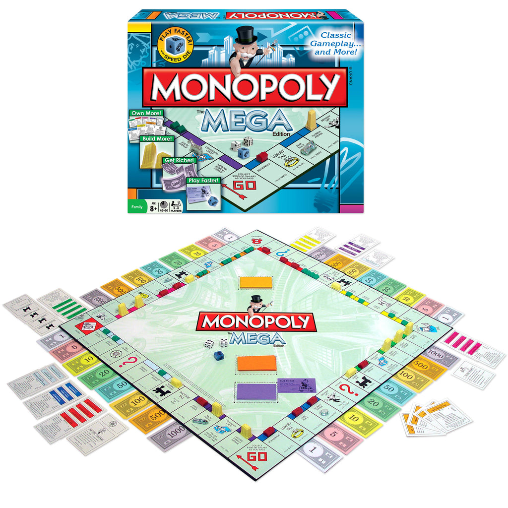 Winning Moves Monopoly The Mega Edition