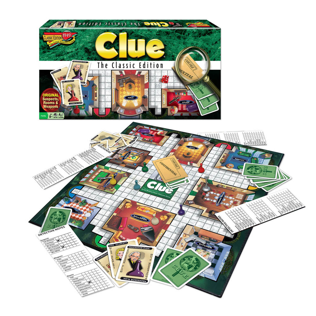 Winning Moves Clue Classic Edition